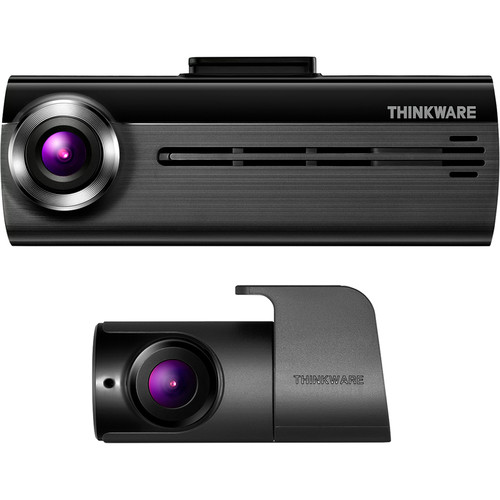Thinkware FA200 1080p Wi-Fi Dash Cam with Rear View Camera, 16GB microSD Card & Car Power Cable