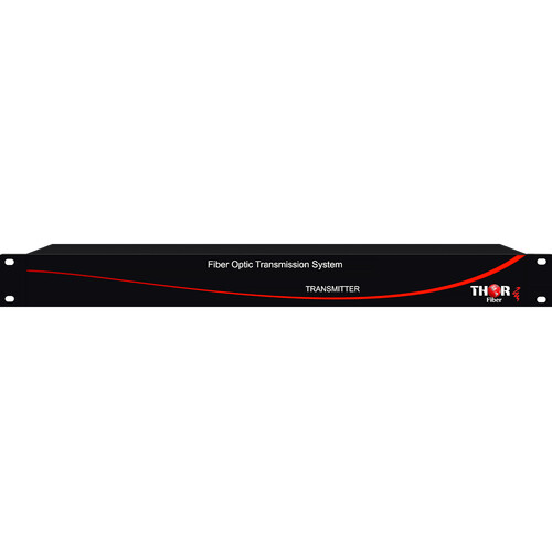 Thor 8 Balanced Analog XLR Audio With 48V DC Phantom Fiber Optic Transmitter/Receiver Kit