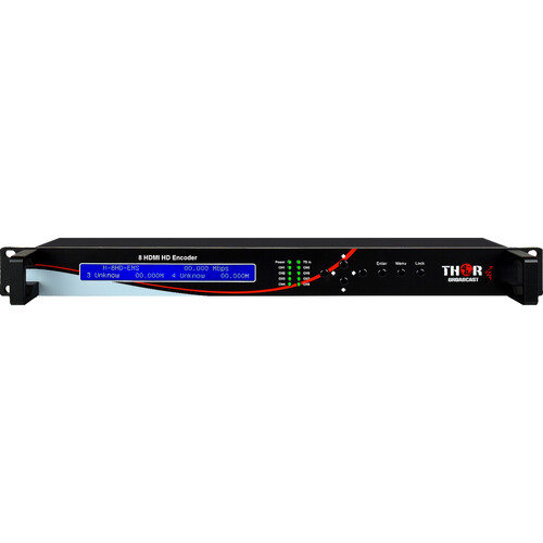 Thor 8-Channel HDMI Broadcast Encoder with IPTV Streamer