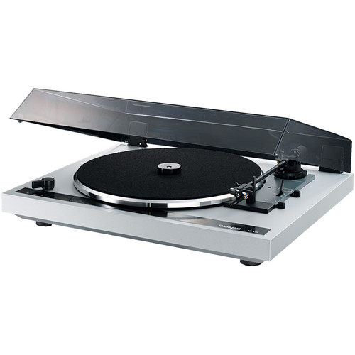 THORENS TD170 EV Three-Speed Stereo Turntable with Built-In Preamp (Silver)