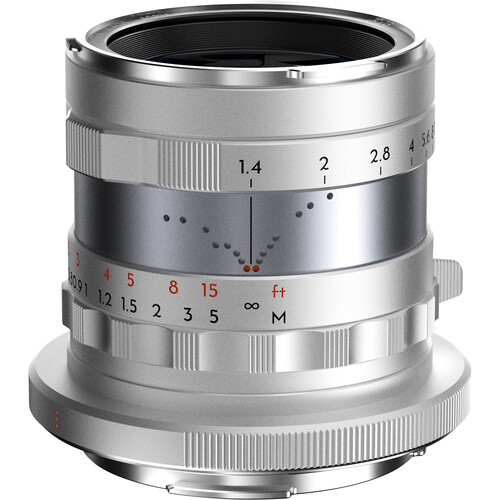 Thypoch Simera 35mm f/1.4 Lens (Canon RF, Silver) TP-S35RF-SR