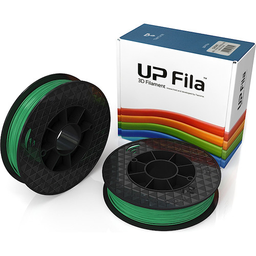 Tiertime UP Fila ABS Filaments (Green, 2 x 500g Rolls)