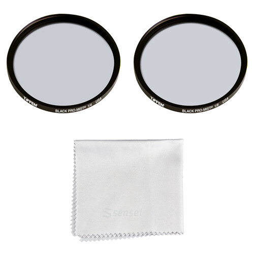 Tiffen 82mm Black Pro-Mist 1/4 and 1/8 Filter Kit B&H Photo