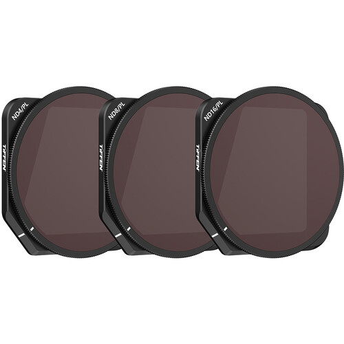 Tiffen 3-Filter ND/PL Kit for DJI Mavic 3 (ND4/PL, ND8/PL & ND16/PL)