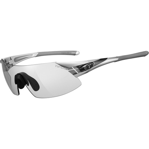 Tifosi Podium XC Sunglasses (Silver Gunmetal Frames - Light Night Fototec Lenses)