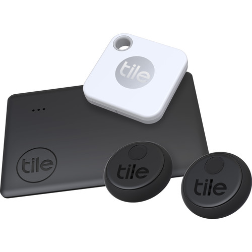 Tile Bluetooth Tracker Essentials Combo Pack (4-Pack)