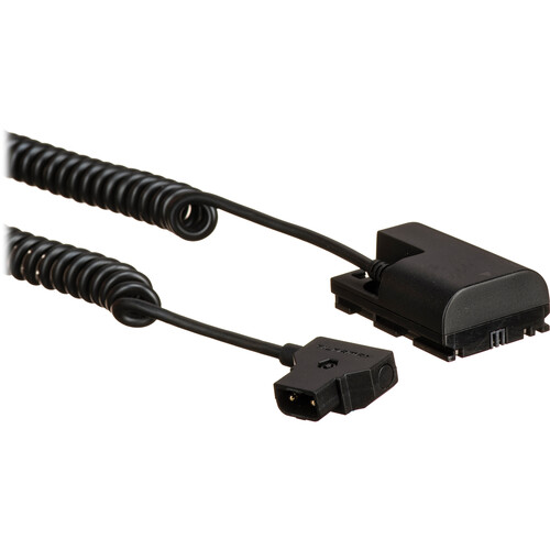 Uonecn Lanparte LP-E6 Dummy Battery a D-Tap Spiral Cavo per Canon 5D4 5DSR 5D2 5D3 6D 60D 7D2 70D 80D