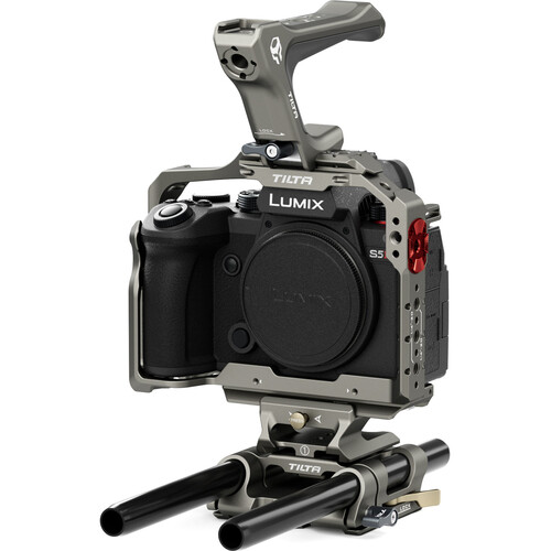 Piastra Base Tilta LWS 15mm Per Panasonic S5 II/IIX – Alluminio Leggero, Con Attacco ARCA Removibile - 3