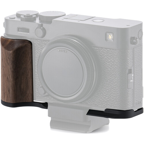 Tilta Mounting Baseplate with Wooden Grip for FUJIFILM X-E5 (Black)