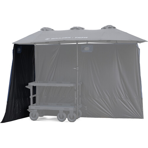 Tilta Sunshade for Boulder Camera Cart Extended Umbrella (2-Panel, Black)