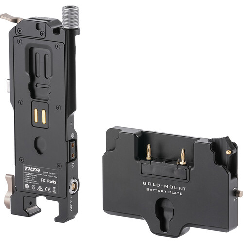 Tilta Power Passthrough Plate Kit for RS 4 (Gold Mount)