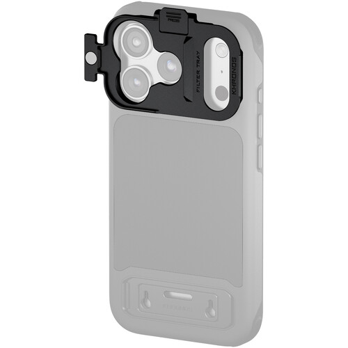Tilta Khronos Quick Release Magnetic Filter Tray for iPhone 17 Pro (Black)