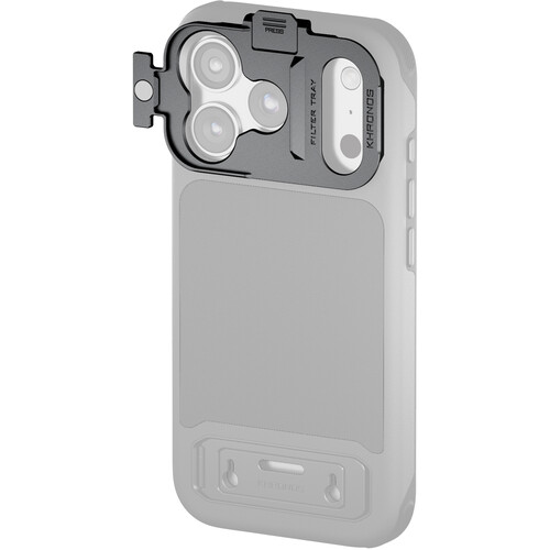 Tilta Khronos Quick Release Magnetic Filter Tray for iPhone 17 Pro (Space Gray)