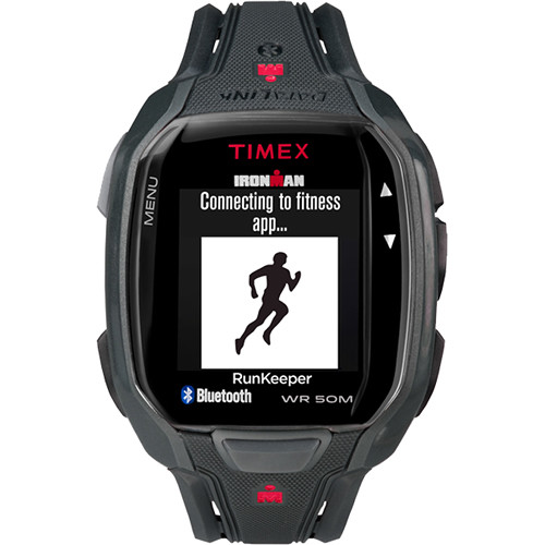 Timex IRONMAN Run x50+ Fitness Watch (Black/Red)