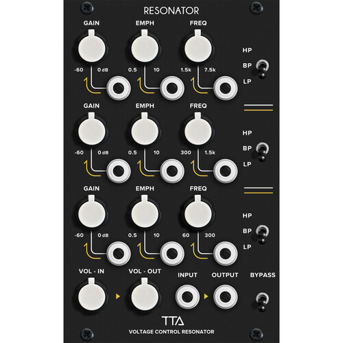 Tiptop Resonator Eurorack Module (16 HP)