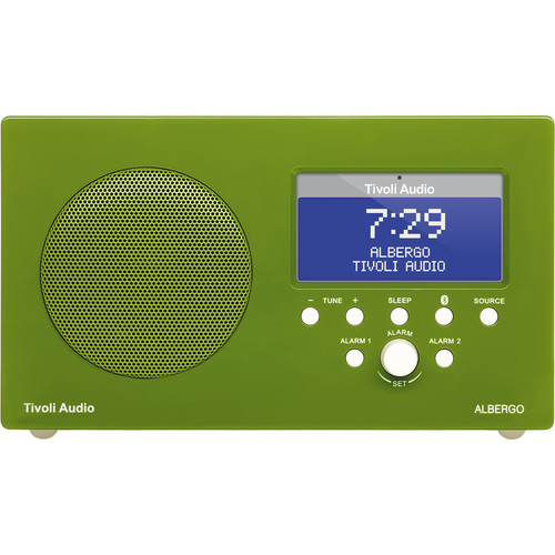 Tivoli Albergo Clock Radio (Green/White) ALBGGR B&H Photo Video
