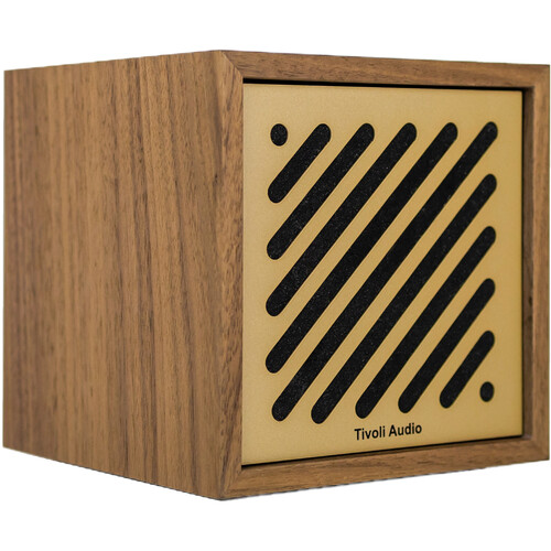Tivoli Boutique Bluetooth Speaker (Walnut & Gold)