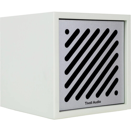 Tivoli Boutique Bluetooth Speaker (White & Silver)
