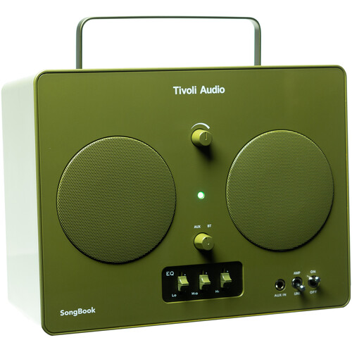 Tivoli SongBook Portable Bluetooth Speaker with Built-In Preamp (Green)