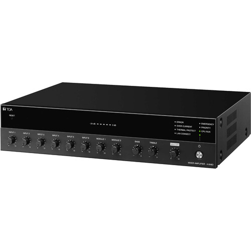 Toa Electronics A-812D 120W Digital Mixer Amplifier