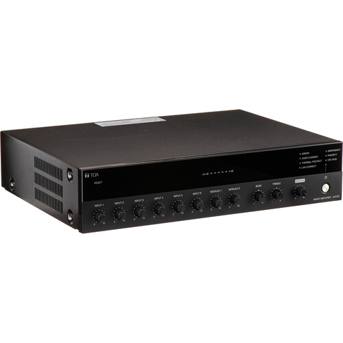 Toa Electronics A-812D Digital Mixer/Amplifier (1 x 120W, 4 Ohms / 70V)