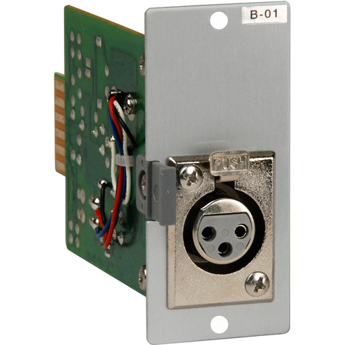 Toa Electronics B-01F - XLR Female Input Module