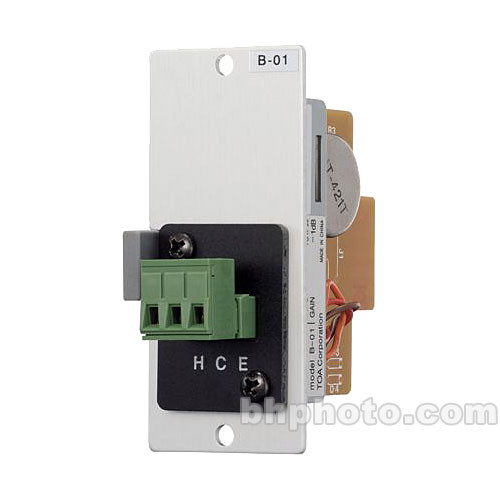 Toa Electronics B-01S - Line Level Terminal Block Input Module