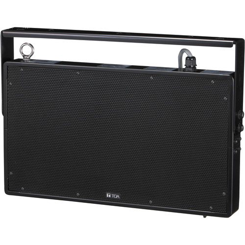 Toa Electronics PW-1230DB Plane Wave Compact Double Throw Speaker (Black)