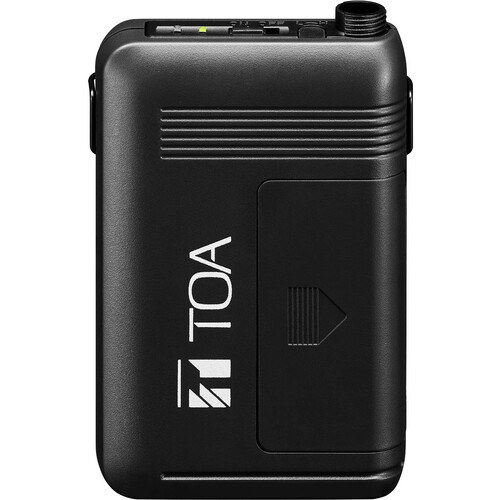 Toa Electronics RECHRGBL WRLSS BODYPACK LAPEL MIC 64CH