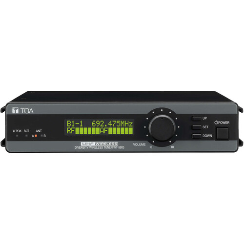 Toa Electronics H01US - WRLS RCVR SPACE DIVERSITY 64CH