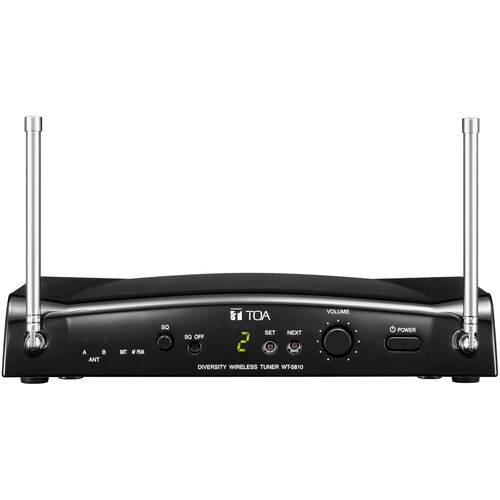 Toa Electronics H01US - WRLS RCVR SPACE DIVERSITY 64CH