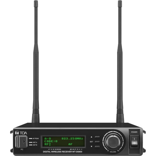 Toa Electronics WT-D5800 Digital Diversity Wireless Receiver (H01: 576 to 606 MHz)