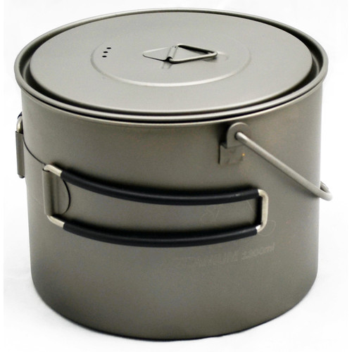Toaks Outdoor Titanium Pot with Bail Handle (1300mL)