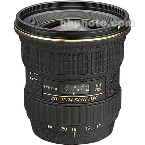 Tokina 12-24mm f/4 AT-X 124AF Pro DX Lens