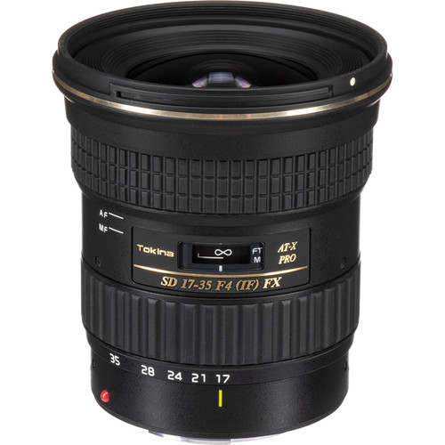 Tokina 17-35mm f/4 Pro FX Lens for Canon Cameras