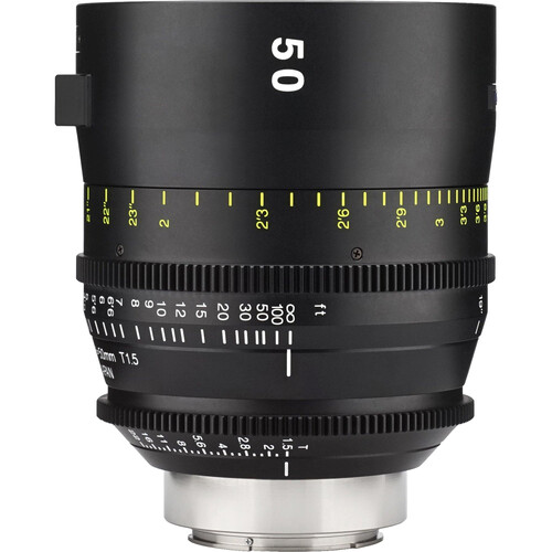 Tokina 50mm T1.5 Cinema Vista Prime Lens (EF Mount, Focus Scale in Feet)