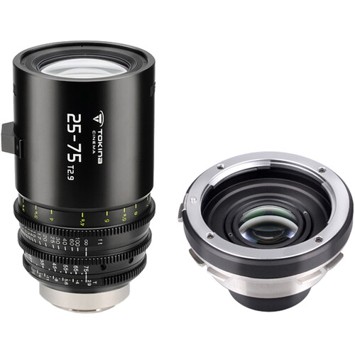 Tokina Cine ATX 25-75mm T2.9 Lens with EF to PL TC-257516EXPEF