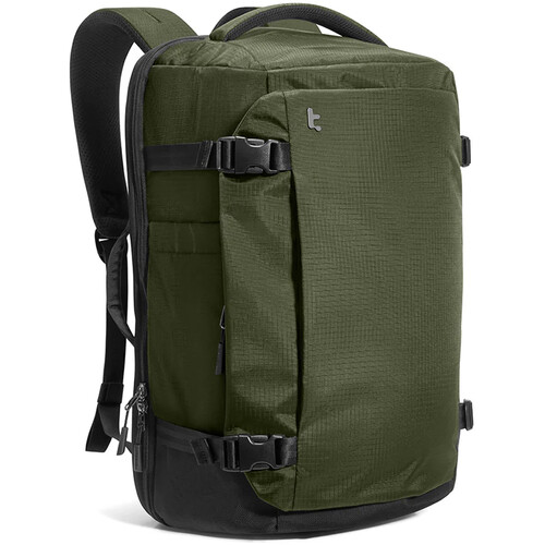 tomtoc T66 Liteway Travel Laptop Backpack (Green, 40L)