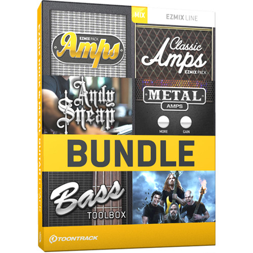 Toontrack EZmix 2 Rock & Metal Guitar 6 Pack - Preset Expansion Packs for EZmix 2 (Download)