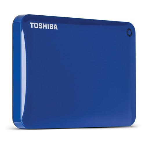 Toshiba 3TB Canvio Connect II Portable Hard Drive (Blue)