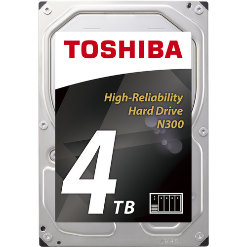 Toshiba N300 Series 4TB Internal NAS Hard Drive