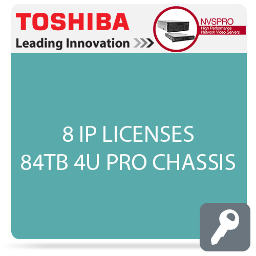 Toshiba NVSPRO Series 8-Channel 4U Rack Mount Server (84TB)