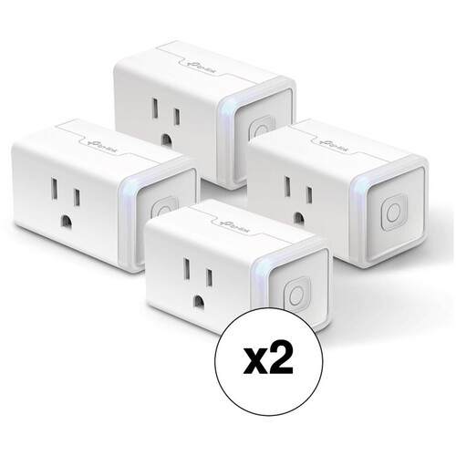 TP-Link EP25 Kasa Smart Wi-Fi Plug Slim with Energy Monitoring (8-Pack)