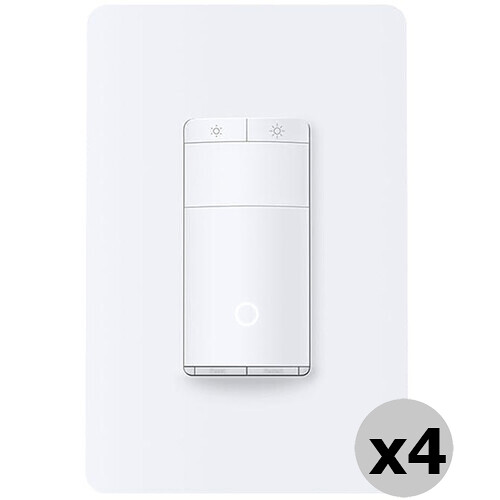 TP-Link ES20M Kasa Smart Wi-Fi Motion-Activated Dimmer Switch (4-Pack)
