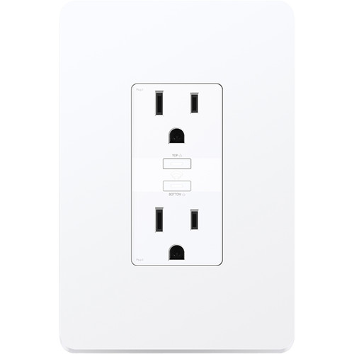 TP-Link KP200 Kasa Smart Wi-Fi In-Wall Power Outlet