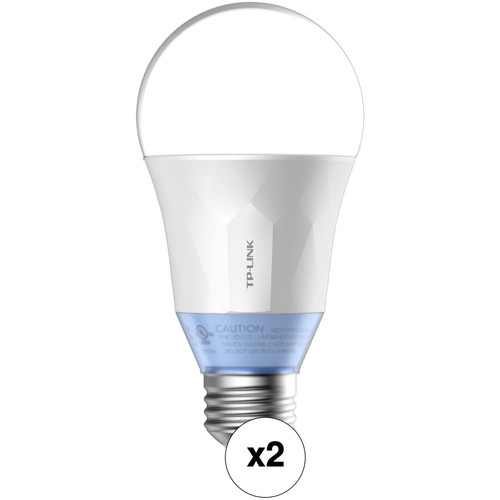 TP-Link LB120 Wi-Fi Smart LED Bulb with Tunable White Light Kit (2-Pack)