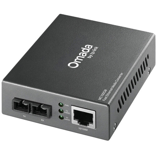 TP-Link Omada MC100CM 10/100 Mb/s Multi-Mode Media Converter
