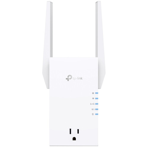 TP-Link RE765X AX3000 Dual-Band Wi-Fi 6 Range Extender & Smart Plug