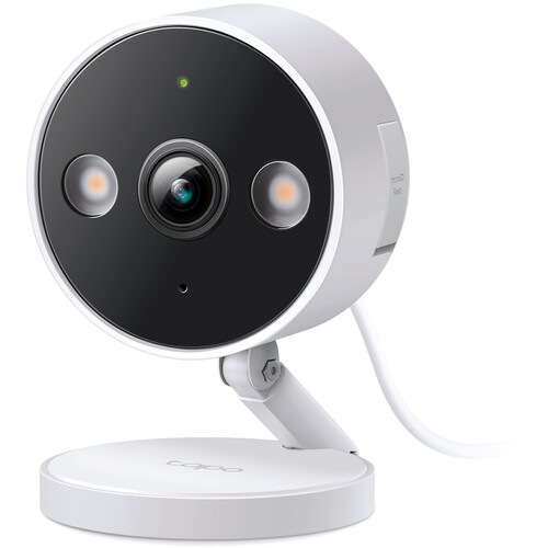 TP-Link Tapo C120 4MP Wi-Fi Outdoor Camera with Night Vision & Spotlights (2-Pack)