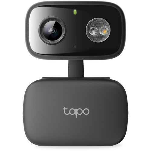 TP-Link Tapo C207 1080p Outdoor Pan & Tilt Wi-Fi Security Camera with Night Vision & Spotlights (Black)